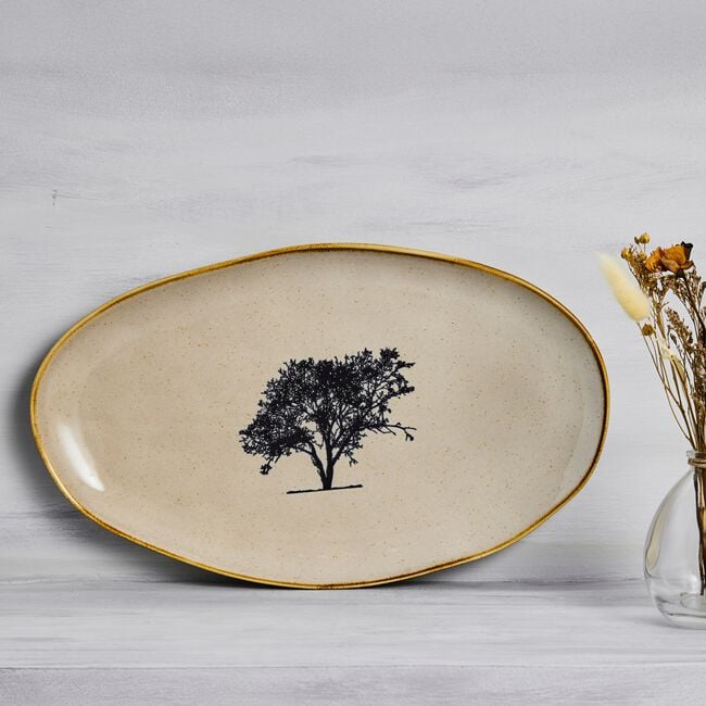 Heritage Lissadell 14" Oval Platter